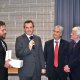 Marco Impagliazzo premiato da Marco Baldi Pergami 