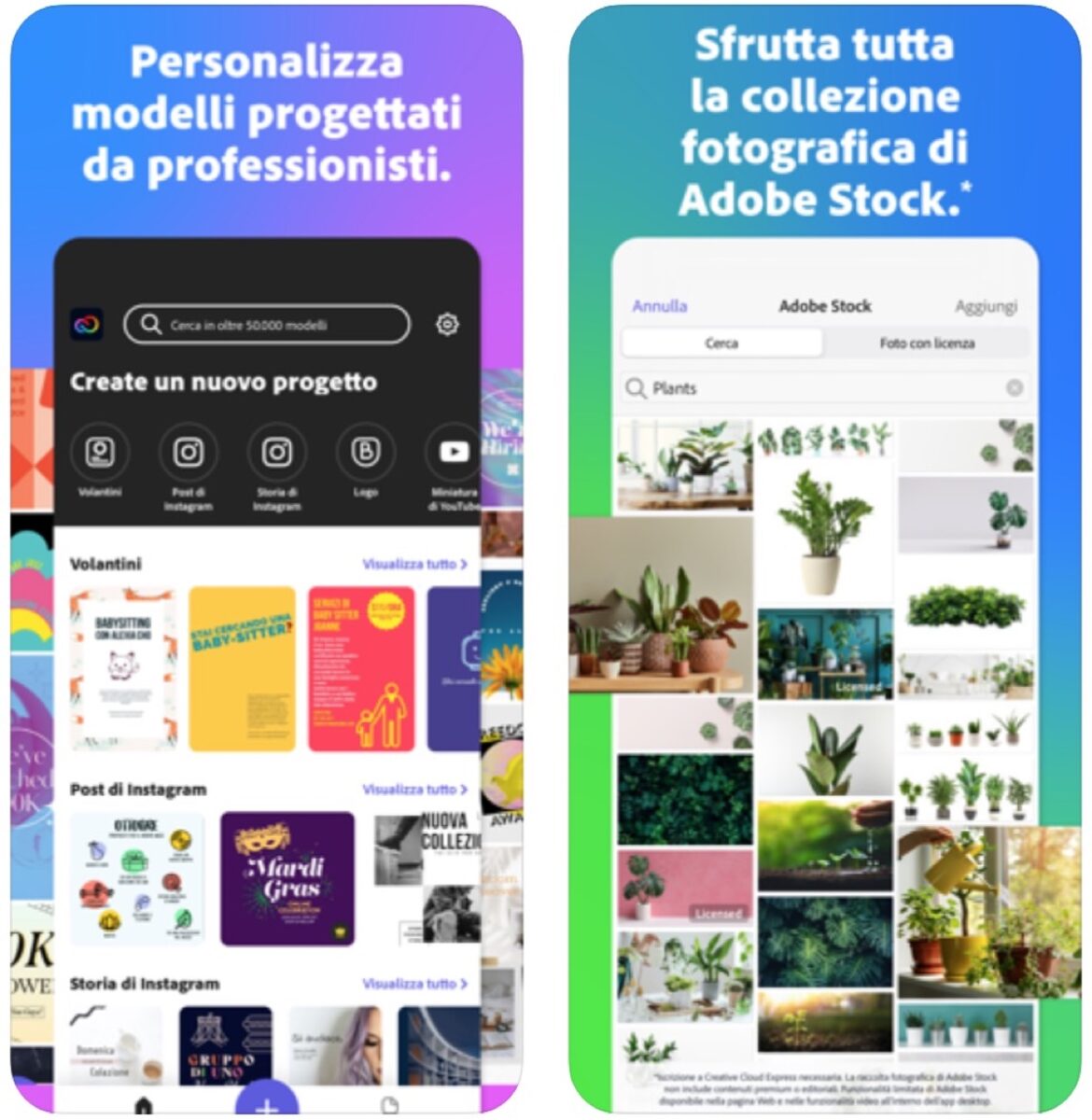 Adobe Creative Cloud Express è l’app per foto e video per tutti