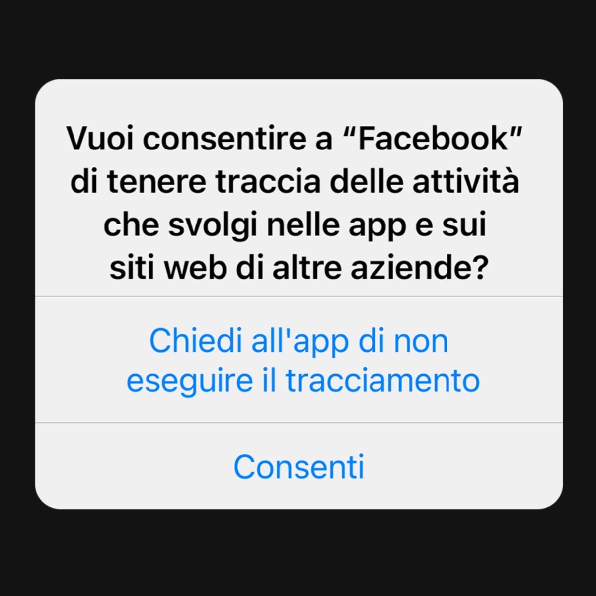 Mistero app trasparenza iOS 14.5, alcuni utenti non riescono a controllarla