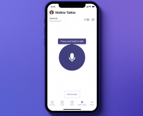 Microsoft Teams trasforma iPhone in walkie-talkie