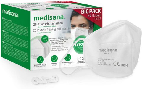 Mascherine Medisana, qualità tedesca, solo 73 cent l’una