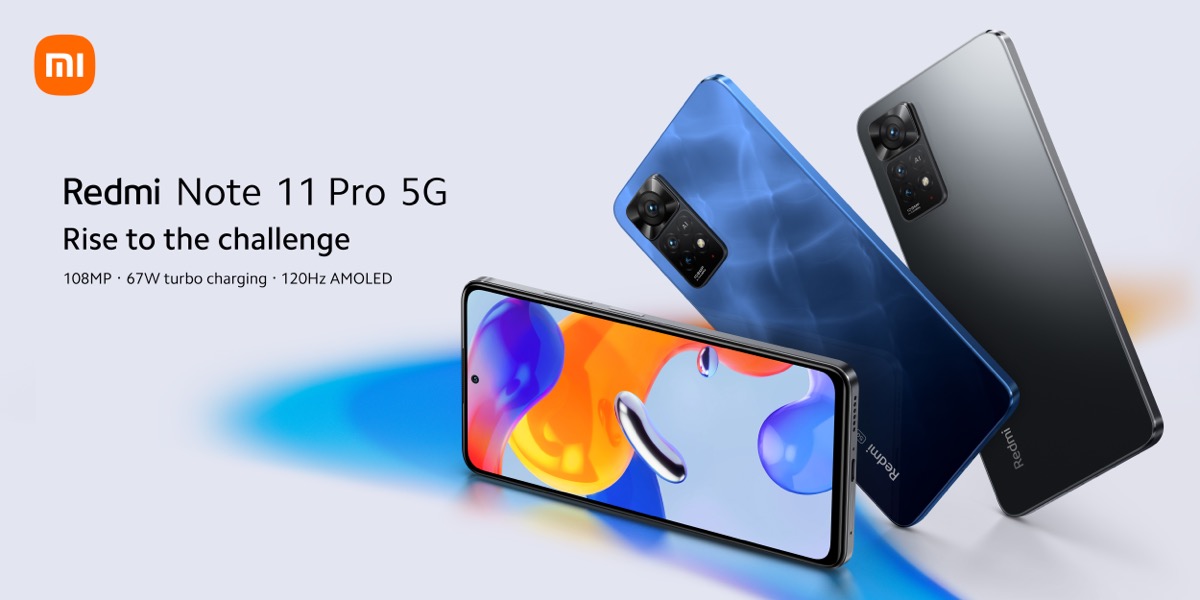 Redmi cala il poker e presenta Redmi Note 11 Pro 5G e 4G, oltre al modello standard e 11S