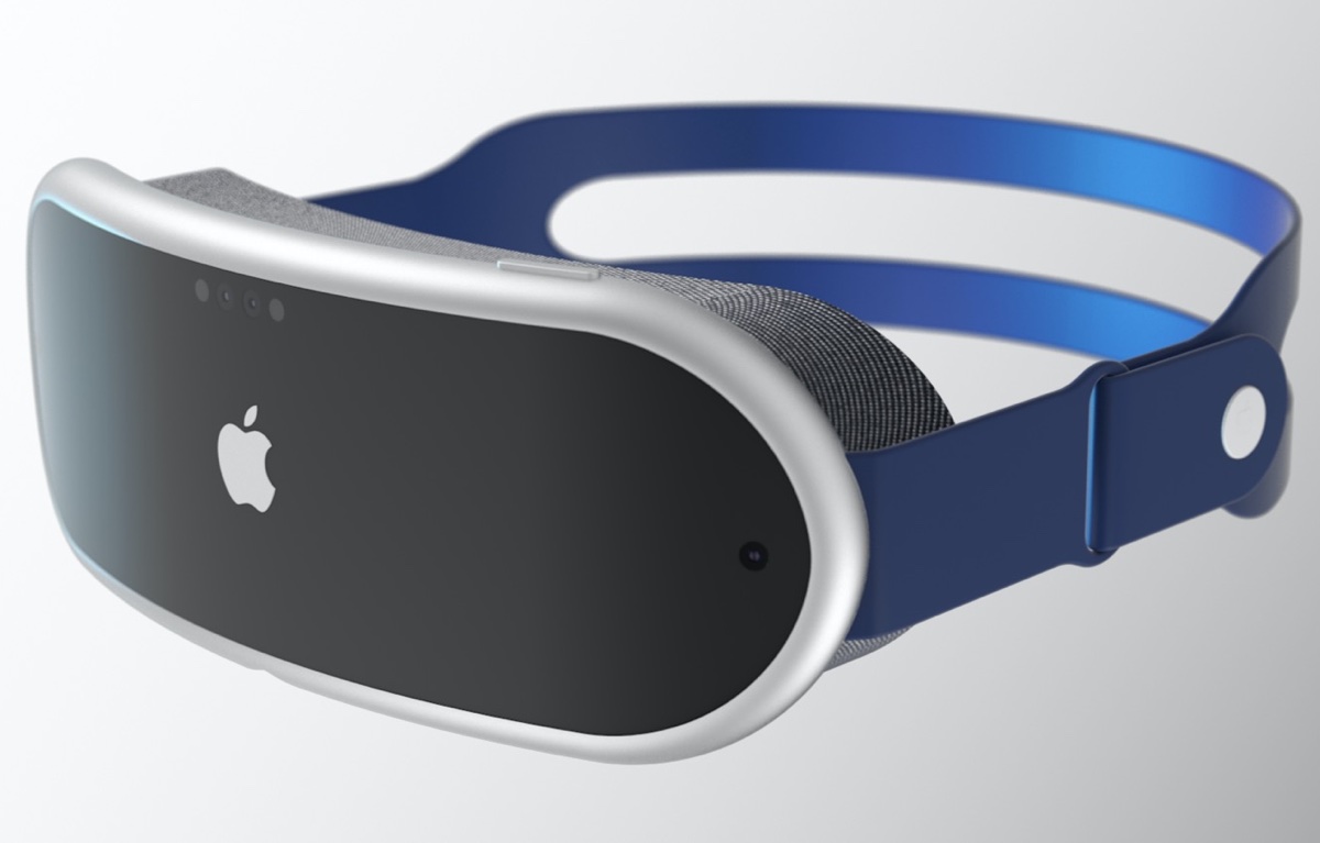 visore apple test produzione