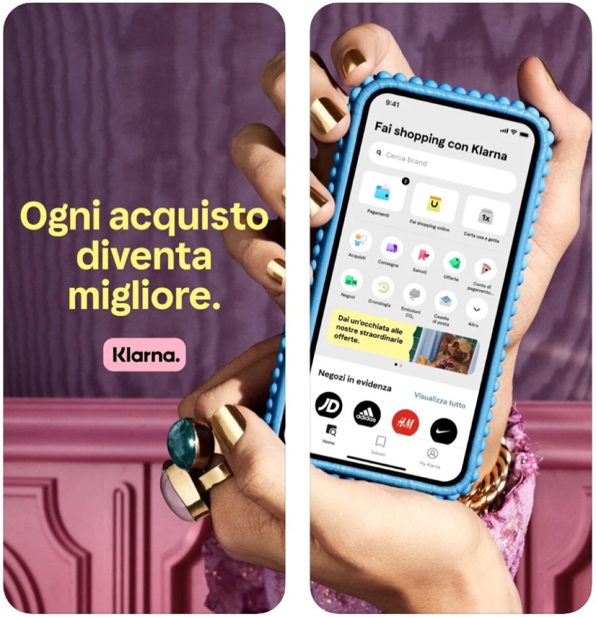 Klarna supera un milione di utenti attivi in Italia