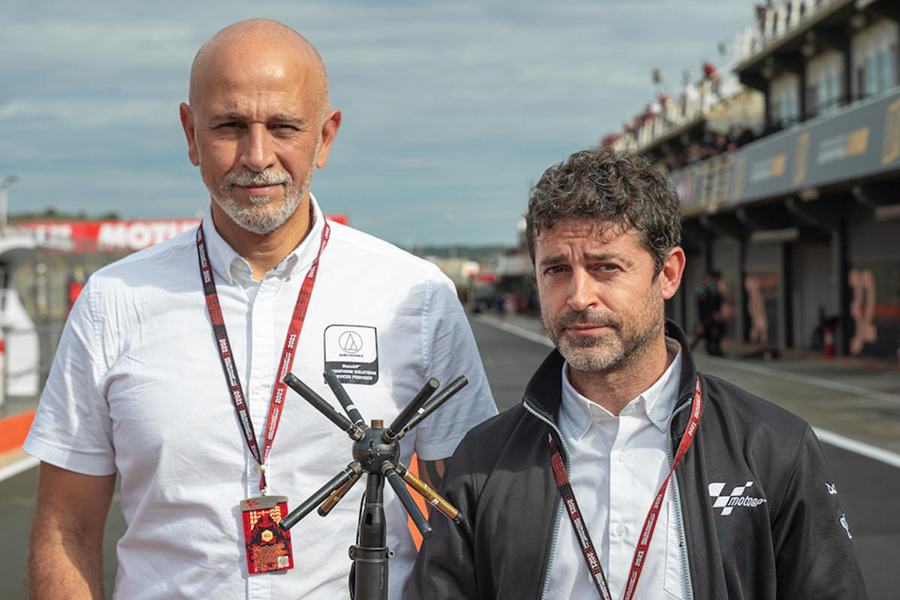 Microphone Concept 8.0 usato anche nella Moto GP